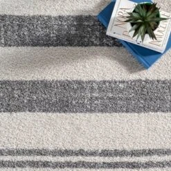 2'6"x6' Striped Kelsi Runner Rug Gray - NuLOOM -Interior furniture GUEST 786b0961 d26f 43b0 819a c1555e84b811