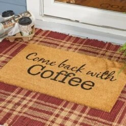 Park Designs Come Back With Coffee Doormat 1'6''x2'6''