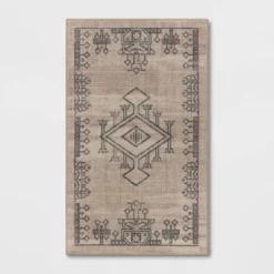 Hancock Distressed Center Motif Rug Beige - Threshold™ -Interior furniture GUEST 7abb6d49 1fa2 45cb 8bc2 da63c76cb8c5