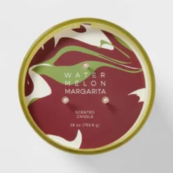 28oz Glass Watermelon Margarita Candle Light Green - Opalhouse™ -Interior furniture GUEST 7d20bf60 994d 473c 932d e078eea81aa3