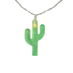 Northlight LED Cactus Indoor Outdoor Patio String Light Set - 4.5' Clear Wire - 10ct -Interior furniture GUEST 7d2fa412 1107 4b63 a127 ab2a00941b7a