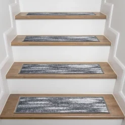 World Rug Gallery Distressed Abstract Non-Slip Stair Treads 15 World Rug Gallery Distressed Abstract Non-Slip Stair Treads -Interior furniture GUEST 7d4a84c7 a6ed 4f67 81f1 2f546218365b
