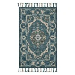 Mildred Medallion Tufted Accent Rug - Safavieh -Interior furniture GUEST 7e1b0d62 4f30 4f79 93d3 c3c62ab0ca38