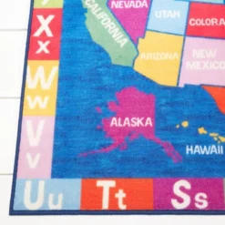 Eric Carle USA Map Area Kids' Rug (2'9"x4'3") - Home Dynamix -Interior furniture GUEST 7ee0dac5 8a63 4112 b0f6 3868b5eefc7d
