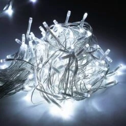 MOVSSOU Icicle Lights Christmas Lights Plug-in 33ft 400ct LED White -Interior furniture GUEST 7ff7a0e4 968c 45fd a54d 48c92fd5f341