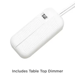 Possini Euro Design Karen Modern Table Lamp 36" Tall Dark Gold Glass With Table Top Dimmer Off White Fabric Drum Shade For Bedroom Living Room Bedside -Interior furniture GUEST 8032c832 c747 472c a605 5dae1b94b1a8