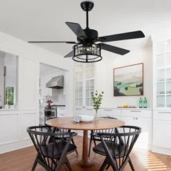 Bella Depot 52" Crystal Ceiling Fan With Light And Remote 6-Speed For Dining Room Bedroom -Interior furniture GUEST 8302e13a a544 4a01 aeb3 c842711dd0c4