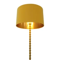 Modern Floor Lamp For Living Room, Tall Corner Lamp For Bedroom & Office Lighting, Floor Lamp Ochre And Gold 110-120V -Interior furniture GUEST 84a49b80 d5dc 4099 b62e 40abe0b72922
