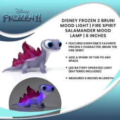 Ukonic Disney Frozen 2 Bruni Mood Light | Fire Spirit Salamander Mood Lamp | 6 Inches -Interior furniture GUEST 859aace3 dcf2 4d55 8e1b 533159f795e7