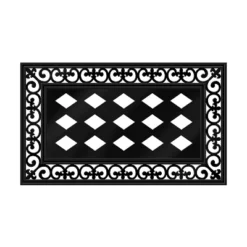 Evergreen Indoor Outdoor Doormat Bundle Set Of 5 - Frame And 4 Welcome Seasonal Inserts Halloween Witch Christmas Santa Thanksgiving Turkey -Interior furniture GUEST 86230ce1 79f9 4164 94f7 4b7d7ddd6218