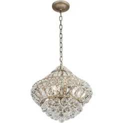 Vienna Full Spectrum Wallingford Antique Brass Chandelier 16" Wide French Crystal Glass 6-Light Fixture For Dining Room House Kitchen Island Entryway -Interior furniture GUEST 865cd192 3954 482c ad40 1c64a895828e