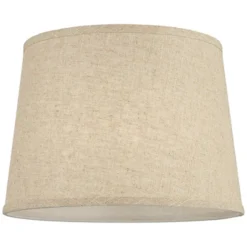 Springcrest Set Of 2 Drum Lamp Shades Burlap Linen Medium 11" Top X 13" Bottom X 9.5" High (Spider) -Interior furniture GUEST 86f0edc7 3e61 453b be82 527d8ffb61fd