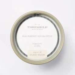20oz Ceramic Blackberry Eucalyptus Candle Green - Threshold™ Designed With Studio McGee -Interior furniture GUEST 870ce181 98d9 4be6 a455 6aadadca64e1