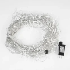 MOVSSOU Icicle Lights Christmas Lights Plug-in 33ft 400ct LED White -Interior furniture GUEST 887c94a3 db6a 48f7 a732 d7e1302f4723