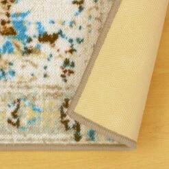 Distressed Medallion Traditional Border Indoor Area Rug Or Runner Rug By Blue Nile Mills -Interior furniture GUEST 89d5177d ca78 47cd af2b baf171f31e4a