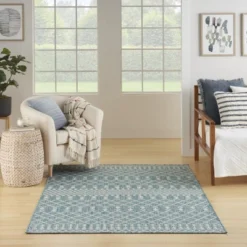 Nourison Positano Moroccan Trellis Flatweave Outdoor Rug -Interior furniture GUEST 8a02b5c3 b4b4 4d3e ba51 0eca827e0f98