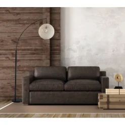 Havana Arc Lamp Natural/Bronze - Adesso -Interior furniture GUEST 8add20ff 4988 4d0a bb65 98c9f296db50