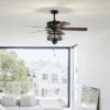 Tangkula 50" Ceiling Fan With Lights Reversible Blades W/ Pull Chain Control Living Room -Interior furniture GUEST 8bec7668 eab0 422f a1e5 40af09b9c9c1