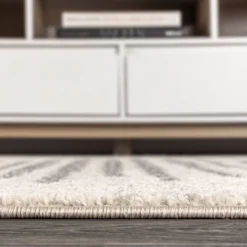 Aya Berber Stripe Geometric Area Rug - JONATHAN Y -Interior furniture GUEST 8cec6944 56c7 4a18 8444 edc55a309a7d