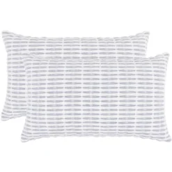 KAF Home Pleated Please Pillow Cover 12 X 20-inch 100-Percent Cotton | Set Of 2 Pillow Covers -Interior furniture GUEST 8e02bace a7af 414f b512 8803fc396241