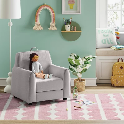 4'x5'6" Scallop Kids' Rug Purple - Pillowfort™: Cotton, Machine Washable, Medium Pile, Kids Bedroom Decor 3 4'x5'6" Scallop Kids' Rug Purple - Pillowfort™: Cotton, Machine Washable, Medium Pile, Kids Bedroom Decor