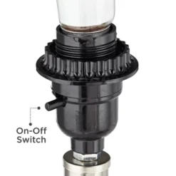 360 Lighting Rita 14 3/4" High Small Modern Accent Table Lamps Set Of 2 WiFi Smart Socket Blue-Green Glass Living Room Bedroom Bedside Nightstand -Interior furniture GUEST 8e68d4c9 d9ff 4762 94a4 175c36937f3f