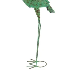 Set Of 2 Iron 47" Coastal Crane Garden Sculpture Green - Olivia & May: Heron Figure, Metal Wire Outdoor Decor -Interior furniture GUEST 8ecc3172 41e1 48cd b932 0599c3289738