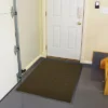 3'x5' Solid Dotted Doormat Brown/Black - HomeTrax -Interior furniture GUEST 8f0c89c6 f758 438c 917e fa26dbb7b951