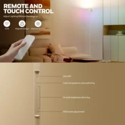 Honeywell 5000K RGB Dimmable Remote Control Up And Down Lighting LED Floor Lamp -Interior furniture GUEST 8fe4ecf3 4b62 4f9c 89d1 c36934c9bccf
