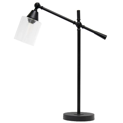 Tilting Arm Table Lamp Black - Elegant Designs 5 Tilting Arm Table Lamp Black - Elegant Designs - Image 3