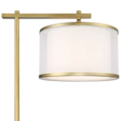 Possini Euro Design Possini Euro Hayven Desk Lamp With Dual USB Ports In Warm Gold With Black -Interior furniture GUEST 91e22831 e268 4783 bdd7 350f279fe830