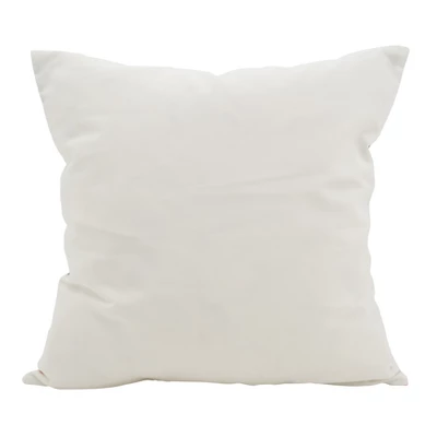 18"x18" Island Bloom Statement Poly Filled Throw Pillow - Saro Lifestyle 3 18"x18" Island Bloom Statement Poly Filled Throw Pillow - Saro Lifestyle