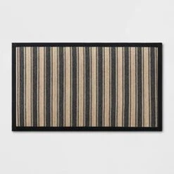 Vintage Striped Rug Black/Brown - Threshold™ -Interior furniture GUEST 957cb680 597f 4505 bd98 e254698b17f9