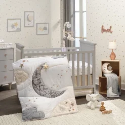 Lambs & Ivy Goodnight Moon Musical Baby Crib Mobile Soother Toy - Stars/Clouds -Interior furniture GUEST 9763b016 cc1c 48be aa9a 400bab93548b
