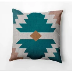 18"x18" Southwest Diamond Square Throw Pillow - E By Design -Interior furniture GUEST 9795de01 79cf 467e bf08 999024205e2f