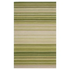 Alicante Green Stripe Woven Area Rug - Safavieh -Interior furniture GUEST 979fbfeb f7c2 4d1e 9206 6994a7c86af7