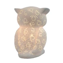 Porcelain Wise Owl Shaped Animal Light Table Lamp - Simple Designs -Interior furniture GUEST 9881beff 20b8 43a6 b75f 9c305e8d2294