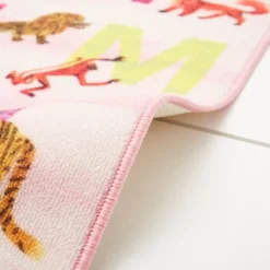 Eric Carle Alphabet Area Kids' Rug (4'11"x6'6") Pink - Home Dynamix -Interior furniture GUEST 996cbe18 f96b 4db5 a82f 614511703844