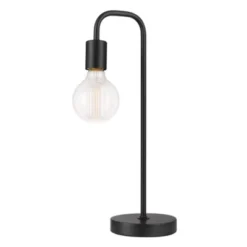 Globe Electric 18 In. Black Table Lamp