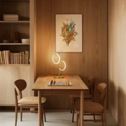 Brightech Saturn Modern Dimmable Removable Ring Light (Includes LED Light Bulb) Tree Desk Table Lamp Antiqued Brass -Interior furniture GUEST 9ef14768 2f39 4d74 8262 71b57c14ebf6