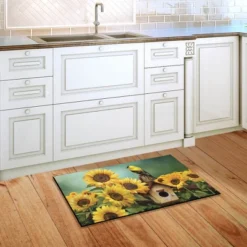 Briarwood Lane Goldfinch And Sunflowers Summer Doormat Birdhouse Indoor Outdoor 30" X 18" -Interior furniture GUEST a22b1e3d 9be8 4e55 9598 4f81c9bda5f9