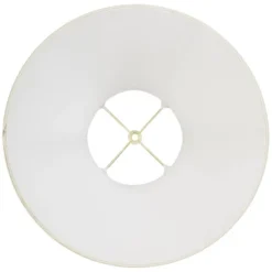 Imperial Shade Creme Medium Bell Lamp Shade 7" Top X 16" Bottom X 12" Slant X 11.5" High (Spider) Replacement With Harp And Finial -Interior furniture GUEST a3329be3 5f1f 4de6 abd7 2e08ff2f92c5