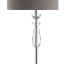 JONATHAN Y Layla Crystal/Metal LED Floor Lamp -Interior furniture GUEST a395d575 a512 4a91 a3e9 56cd6707eab2