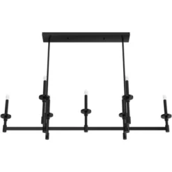 7-Light Briargrove Linear Chandelier - Hunter Fan -Interior furniture GUEST a5bdb140 5dbf 4e0e 9b06 e612b7082c93