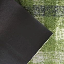 2'x3' ColorStar Sketch Plaid Door Mat Green - Bungalow Flooring -Interior furniture GUEST a6f6ee61 0e8b 417f be49 2ce65279c11c