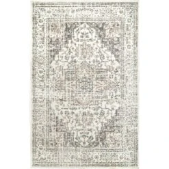 NuLOOM Tanith Vintage Medallion Area Rug -Interior furniture GUEST a704bd67 910b 47e8 9d1b 6f2414367b38