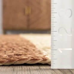 NuLOOM Rubi Braided Stripes Jute Area Rug -Interior furniture GUEST a772744f 83f9 4723 a9c3 8720d7c00cda