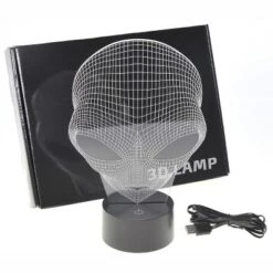 Link 3D Alien Lighting Laser Cut Precision Multi Colored LED Night Light Lamp - Great For Bedrooms, Dorms, Dens, Offices And More! -Interior furniture GUEST a785ac45 de70 48a2 85f2 2afa53be8edc