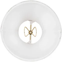 Imperial Shade Set Of 8 Empire Chandelier Lamp Shades White Small 3" Top X 6" Bottom X 5" High Candelabra Clip-On Fitting -Interior furniture GUEST a7df0e03 c5f7 4823 898e 6b23060aad87