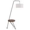70" Stork Floor Lamp White/Walnut - LumiSource -Interior furniture GUEST a82f6d48 0965 4cd2 9368 395627f00d07